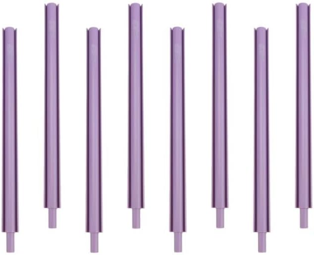 BSeal Bag Sealer - Keep Food Crisp & Fresh Longer | For Pantry and Freezer Storage | Lilac | Pack of 8