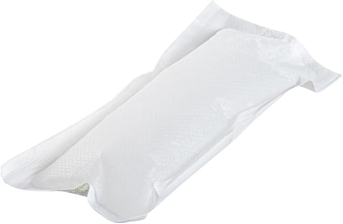 Restaurantware Delivery Tek 5.7 x 2.6 Inch Shipping Ice Packs 100 Durable Cold Packs - Easy-To-Use Design Leakproof Plastic Dry Ice Packs Reusable For Frozen Meat Vegetables or Beverages