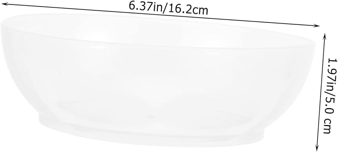 Transparent Kitchen Scale Tray Food Scale Bowl for Household Weighing Storage Tray for Cooking Baking Meal Prep and Dieting