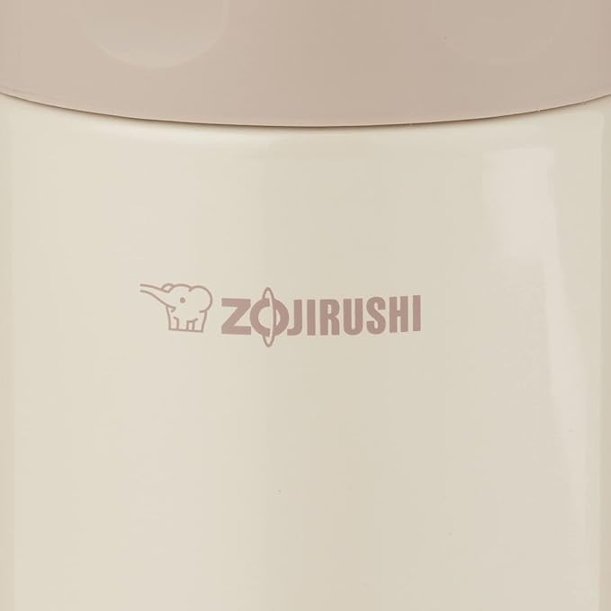 Zojirushi Stainless Steel Food Jar, Medium, Cream