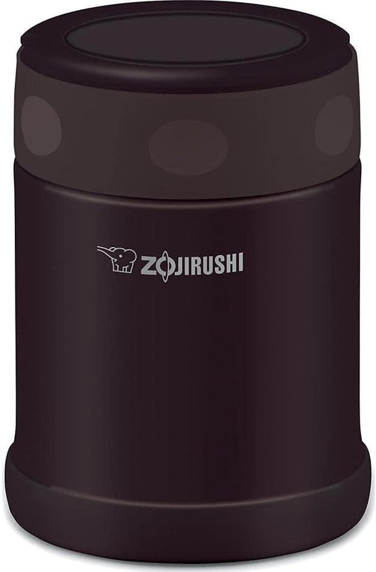 Zojirushi Stainless Steel Food Jar, Small Dark Brown
