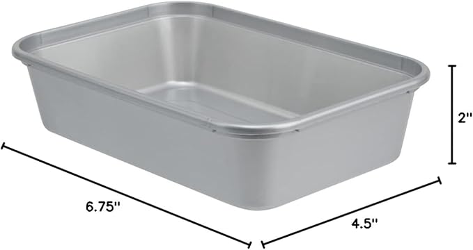 Restaurantware Futura 17 Ounce Meal Prep Containers With Lids 100 Microwavable To Go Containers - Disposable For Packaging Lunches or Take Out Orders Silver Plastic Food Containers With Lids