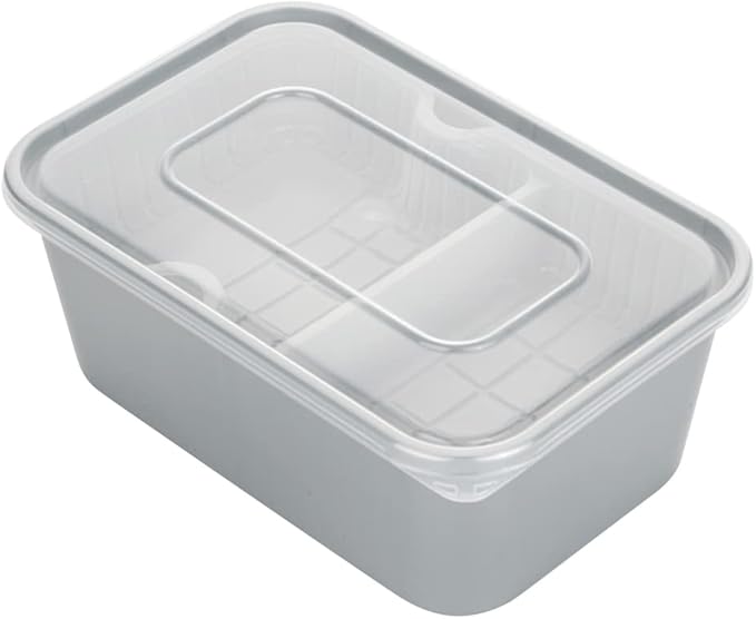 Restaurantware TRAYS ONLY: Futura 10 Ounce Trays For Meal Prep Containers 100 Microwavable Trays For 32 Or 37 Ounce Containers - Containers Sold Separately 2 Compartments White Plastic Food Trays