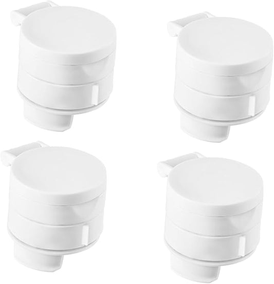 4pcs Food Bag Sealing Clips with Pour Spout Lightweight Food Preservation Clip for Snacks for Kitchen and Travel Material Easy to Use