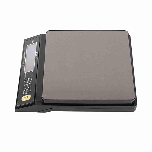 Digital Food Scale, Rechargeable Baking Electric Weight Scale with LCD Display, Electronic Scale with Counting Tare Zeroing Auto Power Off Unit Conversion Function (5kg 0.1g)