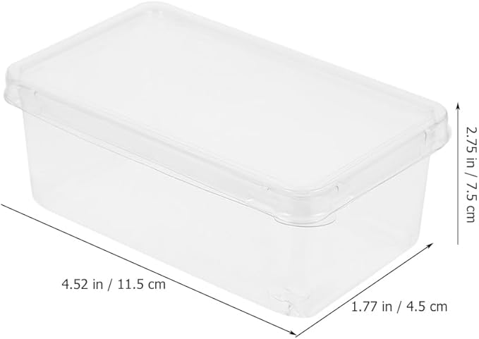 10pcs Cake Box Clear Tiramisu Box To Go Food Containers Bakery Carrier Packing Small Cake Holder Plastic Container with Lid Clear Cake Carrier Disposable Charcuterie Boxes for Cake, Pastry,Dessert