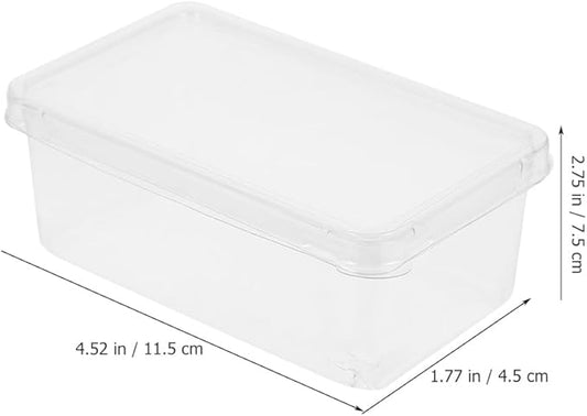 10pcs Cake Box Clear Tiramisu Box To Go Food Containers Bakery Carrier Packing Small Cake Holder Plastic Container with Lid Clear Cake Carrier Disposable Charcuterie Boxes for Cake, Pastry,Dessert