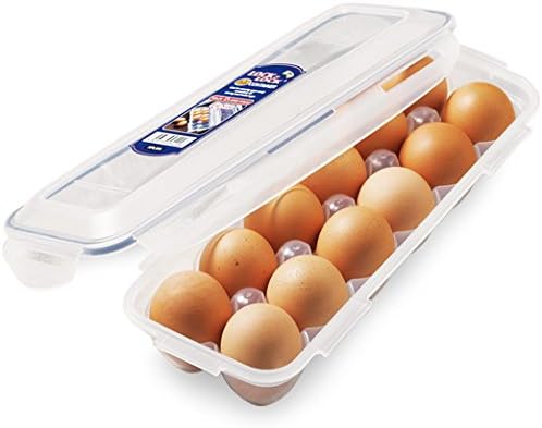 & Lock Eggs Dispenser, Holder for 12 Eggs, Set of 4