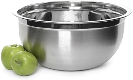 YBM HOME Deep Professional Stainless Steel Mixing Bowl for Cooking Baking, Mixing and Serving - 1 Quart, 1167