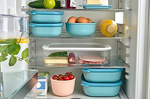 Mepal Multi Bowl cirqula Rectangular 500 ml-Vivid Blue, Porcelain, 17 oz
