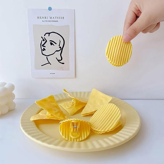 Ximimark 16 pcs Cute Chip Clips, Food Bag Sealer, Food Sealing Clips, Potato Shaped Funny Sealing Clip for Kitchen Food Storage, Plastic Bag Supplies, Fresh-Keeping Clip, Sealing Clip