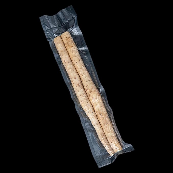 100 Pack Clear Vacuum Bags 2.76x7.87 inch (Inside Size 2.36x7.48 inch) for Food Saver Flat Open Top Embossed Vacuum Sealer Bag Food Storage Packaging Pouch with Tear Notch