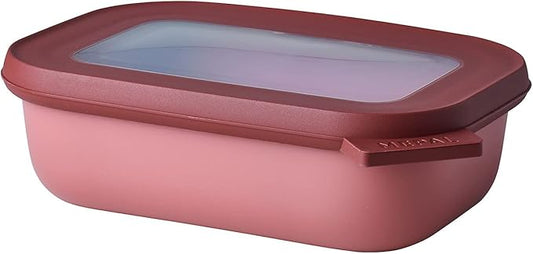 Mepal Multi bowl Cirqula rectangular 500 ml / 17 oz - Vivid mauve