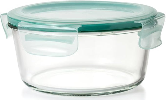 OXO Good Grips 7 Cup Smart Seal Glass Round Food Storage Container