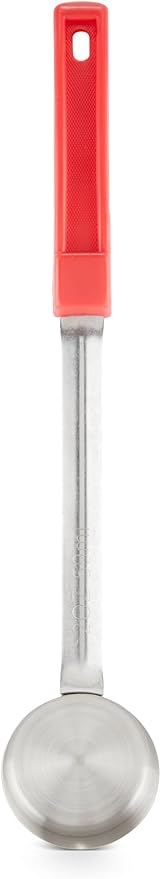 Portion Control Serving Spoons, Serving Utensil Set - Pizza Sauce Ladel and Food Portioner - 2 Ounce Serving Utensils - Bariatric Measuring - 2 Ounce Solid