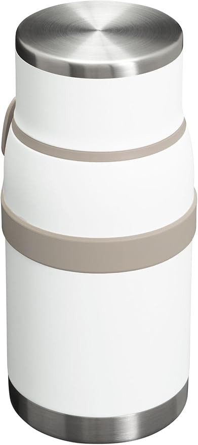 Adventure To-Go Food Jar and Spork | Vacuum Insulated Thermos Food Container | Stainless Steel | BPA-Free