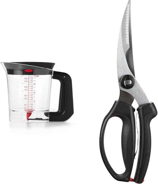 OXO Good Grips Fat Separator and Poultry Shears Set