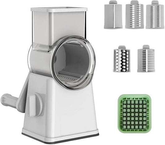 Mandoline Slicer for Kitchen, Food Chopper, Vegetable Slicer with Container