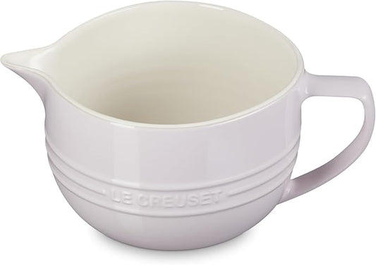 Le Creuset Stoneware Signature Batter Bowl, 3.2qt., Shallot