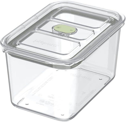 Prepara LatchLok Click 9.3 Cup Food Storage Container, Sage
