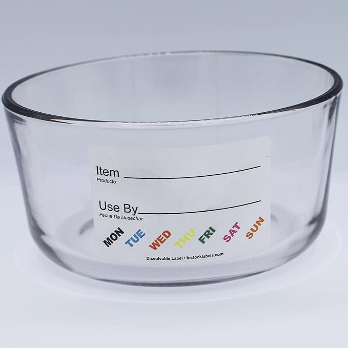 Simplified Universal Dissolvable Labels 2 x 3 500 Total Adhesive Stickers