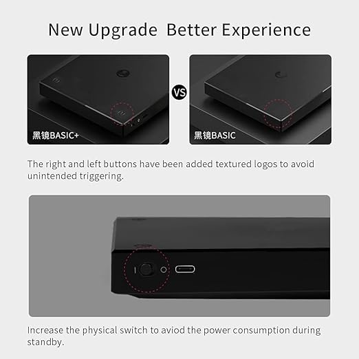 TIMEMORE Coffee Scale, 2021 New Version Black Mirror Basic Plus, Digital Espresso Coffee Scale Kitchen Scale with Auto Timing, 2000 Grams,Black Plus
