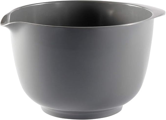Hutzler Melamine Mixing Bowl, 2-Liter, Gray