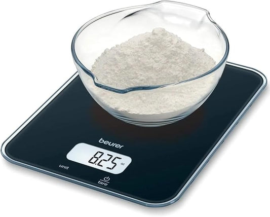 Beurer KS19 Multi-Function Digital Kitchen Scale, Garden Scale, Nutrition Scale, for Cooking and Baking, Keto Diet and Weight Loss, Digital Display with Tare Function, Precise Measurement max 11lbs