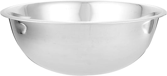 Ybmhome YBM HOME Stainless Steel Mixing Bowl - Premium Polished Mirror Nesting Metal Bowl for Cooking and Serving, Stackable for Convenient Storage-13.5 Quart, 1177, silver
