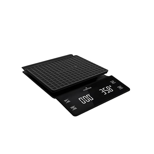 Coffee Scale with Timer - 3kg/0.1g Accuracy, Perfect for Pour Over, Drip, and Espresso Brewing - Back-Lit LCD Display, Battery Powered and USB Rechargeable Type C (Batteries Not Included)