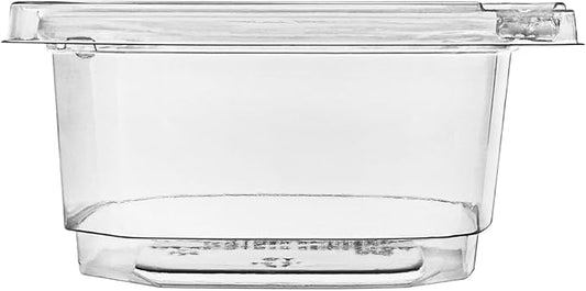 12 oz Tamper Evident Square Deli Container - Lids Sold Separately - for Accessories, Lego, Crafts, Candy, Cookie, Dessert, Snack, Fruit (Case of 500)
