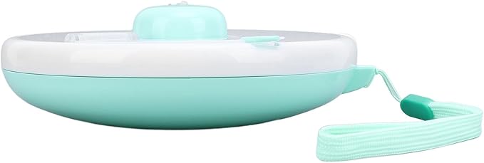 Kids Snack Spinner, 360° Rotating Snack Storage Containers, Large Capacity Leakproof Kids Fruit Storage Box Bundle with 5 Compartment Dispenser and Lid for Home Travel
