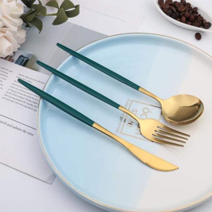 Reusable Utensils Set With Case, Reusable Travel Flatware，Travel Silverware Set With Case ，Reusable Travel Flatware For Home Office School Camping