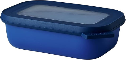 Mepal Multi Bowl cirqula Rectangular 500 ml-Vivid Blue, Porcelain, 17 oz