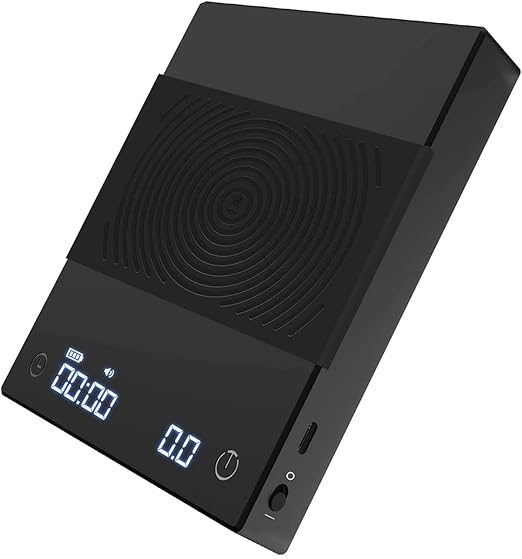 TIMEMORE Coffee Scale Basic 2.0 Electronic Espresso Scale with with Timer,2000 Grams and Water Flow Rate and Timer Function,Flow Rate Display 2024 Upgraded Version