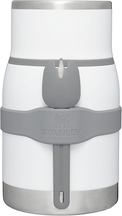 Adventure To-Go Food Jar and Spork | Vacuum Insulated Thermos Food Container | Stainless Steel | BPA-Free