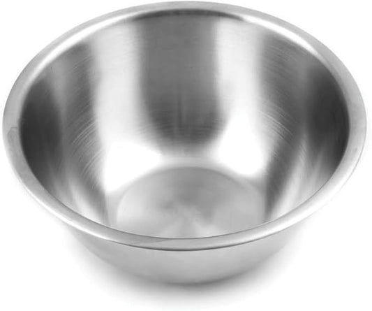 Fox Run Stainless Steel Small Mixing Bowl, 7.25 x 7.25 x 3.75 inches, Metallic