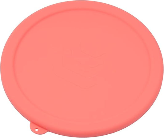 1 Pack Silicone Lids Only Fit for Pyrex 325-2.5 Quart Smart Essentials Rimmed Glass Mixing Bowls, Dishwasher and Microwave Safe (Lids Only)