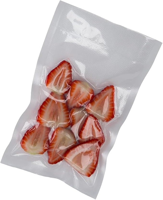 Breville Commercial PSC-VBF-0812 Chamber Vacuum Sealer Food Storage Bags, 8 x 12 Inches, Case of 250, Clear