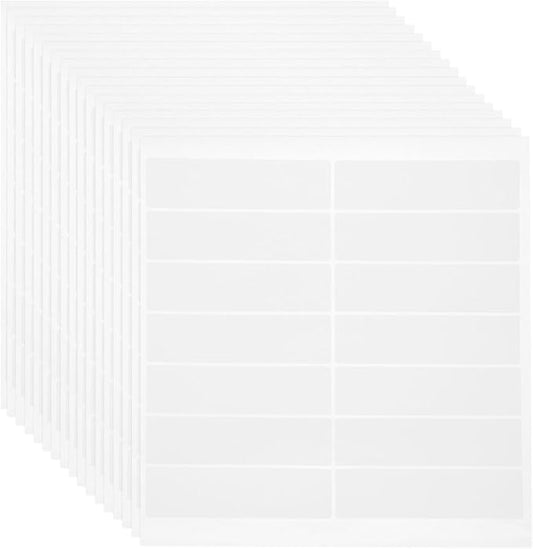 MECCANIXITY 500 Sheets Barcode Label 4 x 1.3 inch Printable Laser and Inkjet Labels Address Labels for Copier Mailing Shipping Labels File Folders Envelopes, 14 Per Page, 7000 Labels