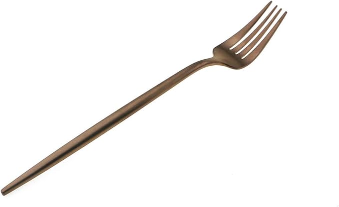 20-Piece 18/10 Stainless Steel Flatware Silverware, Luxury Dinnerware Set Travel Cutlery Tableware Include Knife Fork Spoon Service for 4,Healthy & Eco-Friendly Dishwasher Safe (Rose Gold)