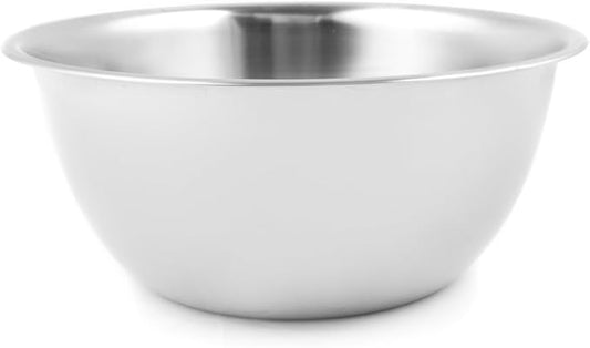 Fox Run Stainless Steel Large Mixing Bowl, 10.25 x 5.25 inches, 4.25 Quart Capacity