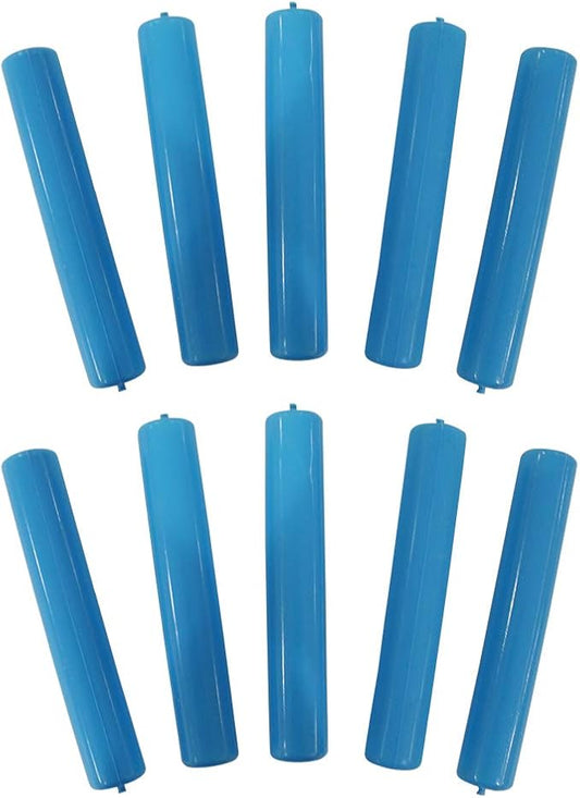 10 Reusable Ice Cube Sticks Freezable Water Bottle Cooling Rods ( 10 sticks)