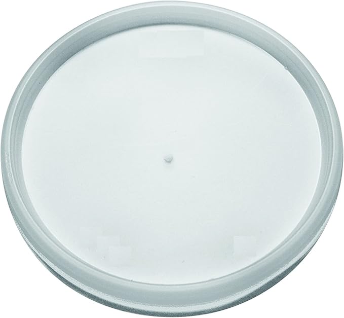 Mr Miracle Foam Bowl with Lid for Hot and Cold Foods – 8 Ounce Disposable Soup Container with Vented Lid, Great for Ice Cream, Yogurt, Soup, Takeout [50 pack]