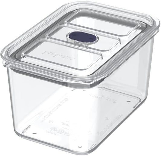 Prepara LatchLok Click 9.3 Cup Food Storage Container, Storm