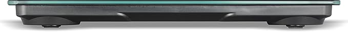 San Jamar Escali Glass Digital Food Scale, Black