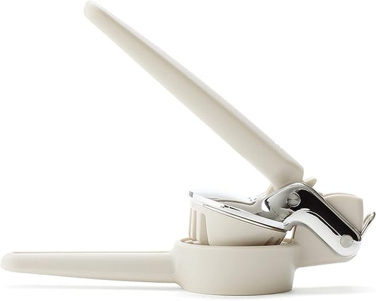 Chef'n FreshForce Hand-Held Slicer, Slices Mushrooms, Strawberries, Kiwis and More, Taupe