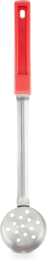 Portion Control Serving Spoons, Serving Utensil Set - Pizza Sauce Ladel and Food Portioner - 2 Ounce Serving Utensils - Bariatric Measuring - 2 Ounce Perforated
