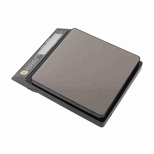 Digital Food Scale, Rechargeable Baking Electric Weight Scale with LCD Display, Electronic Scale with Counting Tare Zeroing Auto Power Off Unit Conversion Function (5kg 0.1g)