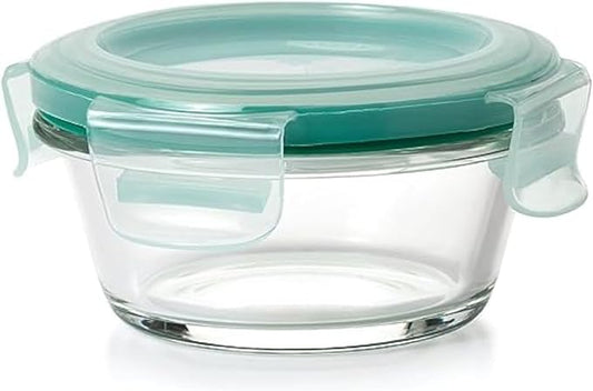 OXO Good Grips 1 Cup Smart Seal Glass Round Food Storage Container